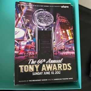 66th Annual Tony Awards Playbill 2012